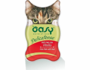 OASY Delicatesse Fine paté with Veal - mokré krmivo pro kočky - 85g