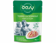 OASY More Love Tuna with clam - mokré krmivo pro kočky - 70g