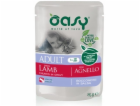 OASY Chunks in gravy Lamb - mokré krmivo pro kočky - 85g