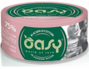OASY More Love Mono Chicken with ham - mokré krmivo pro kočky - 70g