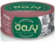 OASY More Love Chicken with liver - mokré krmivo pro kočky - 70g