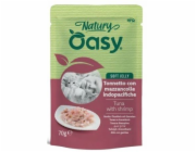 OASY Natury Soft Jelly Tuna with shrimp - mokré krmivo pro kočky - 70g