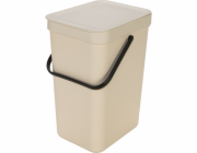 Brabantia Sort &amp; Go Abfallbehäl.  Soft Beige 12 L
