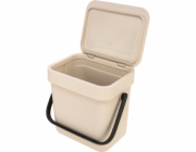 Brabantia Sort &amp; Go Abfallbehäl.  Soft Beige 3 L
