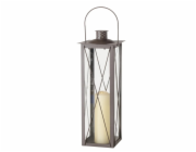Boltze Lucerna Farol Velká 50 cm x 17 cm x 17 cm Hnědá