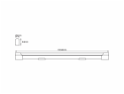 LEDVANCE LED páska Value Batten, stříbrná, 4,4 cm x 2,9 c...