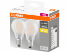 Osram LED žárovka E27, 6,5 W, balení po 2 ks, 10,5 x 6 cm...