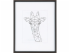 Plastový rám 24 cm x 30 cm Černý
