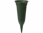 Florus Váza na hrob 32 cm zelená
