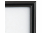 Plastový rám 21 cm x 29,7 cm Černý
