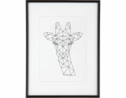 Plastový rám 30 cm x 40 cm Černý