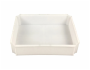 Eurobox-System Vkládací krabice systému Eurobox 1/2 horizontální pro Tauro Box 60 x 40 cm, průhledná