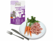 Mjamjam Mokré krmivo s krůtou a chutnou mrkví 125g