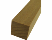 Döllken Profiles Čtvercová buková lišta 8 mm x 8 mm délka 1000 mm