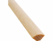 Döllken Profiles Čtvrtkruh borovicový, lakovaný, 18 mm x 18 mm, délka 2400 mm