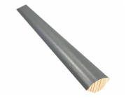 Döllken Profiles Čtvrtkruhový borovicový antracit 18 mm x 18 mm délka 2400 mm