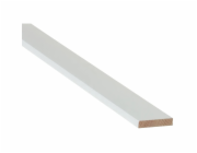 Döllken Profiles Obdélníkový pásek, bílý lak, 5 mm x 30 mm, délka 900 mm