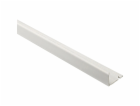 Arcansas PVC rohový profil, matně bílý, 12,5 mm x 2,5 m