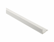Arcansas PVC rohový profil, matně bílý, 12,5 mm x 2,5 m