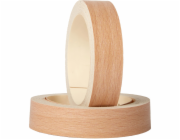Samolepicí hranová páska, 5 m x 19 mm, světlý buk