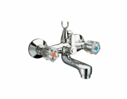 Dvoupáková vanová baterie Ledro Chrome