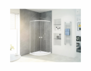 baliv sprchový kout DUK-90.20R 90 cm x 90 cm chrom