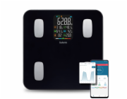 Salente MaxFit, chytrá osobní diagnostická fitness váha, Bluetooth, černá