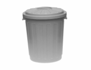 ok Maxi odpadkový koš 23 l stříbrný