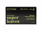 Attitude Attitude SUPER LEAVES, tuhé mýdlo na tělo pro mu...