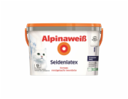 Alpina Hedvábný latex weiß 10 litrů, saténový povrch