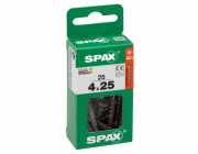 Spax Univerzální šroub VGW TSP pozinkovaný 4 mm x 25 mm černý 25 kusů