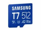 Samsung micro SD karta T7 -  512GB + USB adaptér