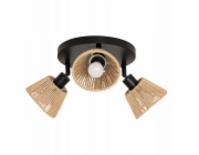 Stropní lampa Atmosphera Stropní lampy MYHA 3 stínidla z tkaného papíru, 3 x O 25 cm