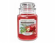 Yankee Candle Home Inspiration svíčka s přívěskem ve tvaru jmelí velká 538 g