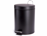 MSV Pedálový koš černý 3 l
