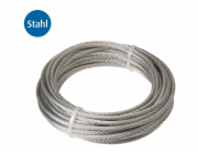 CONACORD Ocelové lano 6 x 7-FC verze O 3 mm délka 10 m
