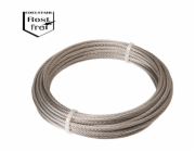 CONACORD Ocelové lano V4A z nerezové oceli 6 x 7-WC O 3 mm, délka 10 m