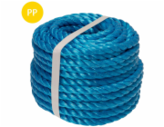 CONACORD Polypropylenové dělené kroucené lano , průměr 10 mm, délka 20 m, modré