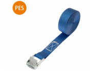 CONACORD Napínací popruh PES s upínacím zámkem 25 mm délka 4,5 m modrý