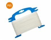 CONACORD Pletené polyesterové lano , průměr 4 mm, délka 20 m, bílé