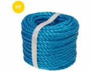 CONACORD Polypropylenové dělené kroucené lano , průměr 8 mm, délka 20 m, modré