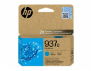 HP 937e EvoMore - 20 ml - azurová - originální - Officejet - inkoustová cartridge - pro Officejet Pro 9110b, 9120, 9120b, 9120e, 9130b, 9130e, 9720, 9720E, 9730, 9730e
