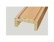GetaDoor Zárubeň CPL povrchová úprava platinový dub (GL424) 86 x 198,5 x 14,5 cm Stop R