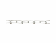 CONACORD Uzlovaný řetízek , ocel, 2,2 mm x 31 mm, chrom, prodává se na metráž