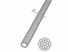 CONACORD Pletené polyesterové lano , průměr 1,7 mm, bílé,...