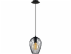Eglo Závěsná lampa Newtown Black O 16 cm