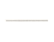 CONACORD Ocelový řetízek , kroucený, 1 mm x 1,5 mm, nikl, prodáváno na metráž