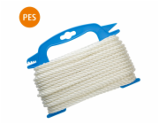 CONACORD Polyesterové kroucené lano , průměr 6 mm, délka 20 m, bílé