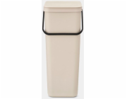 Brabantia Sort & Go 40L měkký béžový odpadkový koš 251788