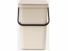 Brabantia Sort & Go 25L měkký béžový odpadkový koš 251764